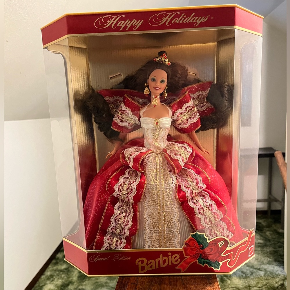 Barbie Happy Holidays, 10th Anniversary, Special Edition, 1997.